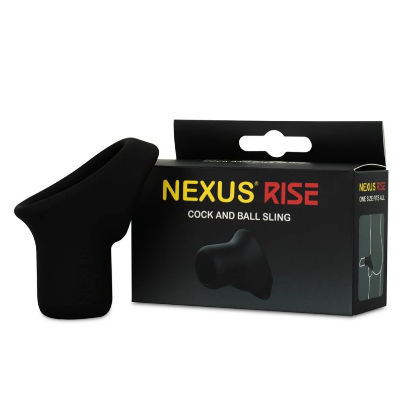 Nexus Rise Silicone Cock Ring Ball Sling1