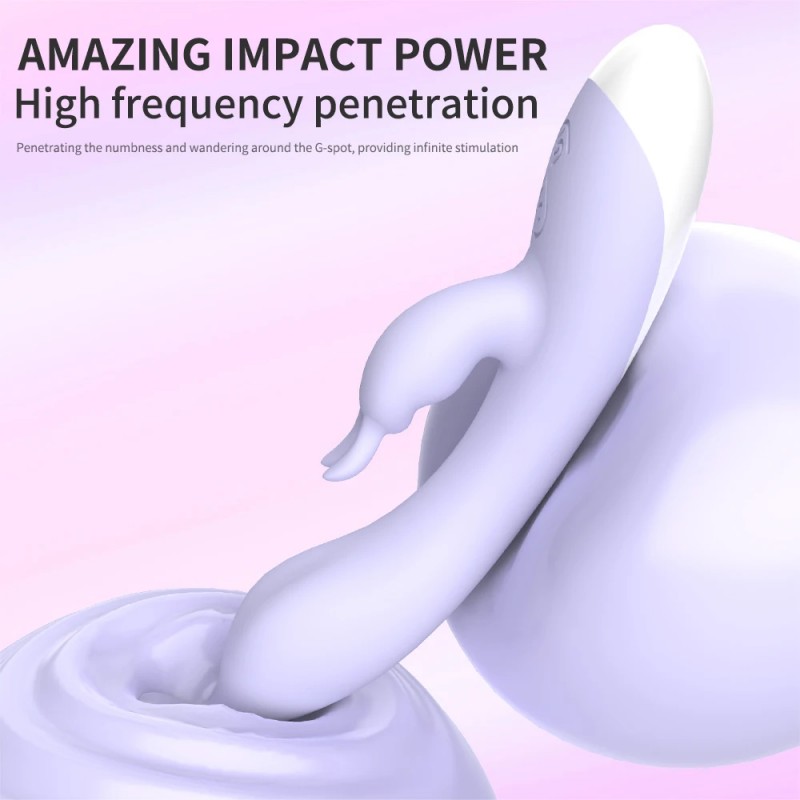 Raabit G-Spot Vibrator Clitoral Massager with Bunny Ears Flapping