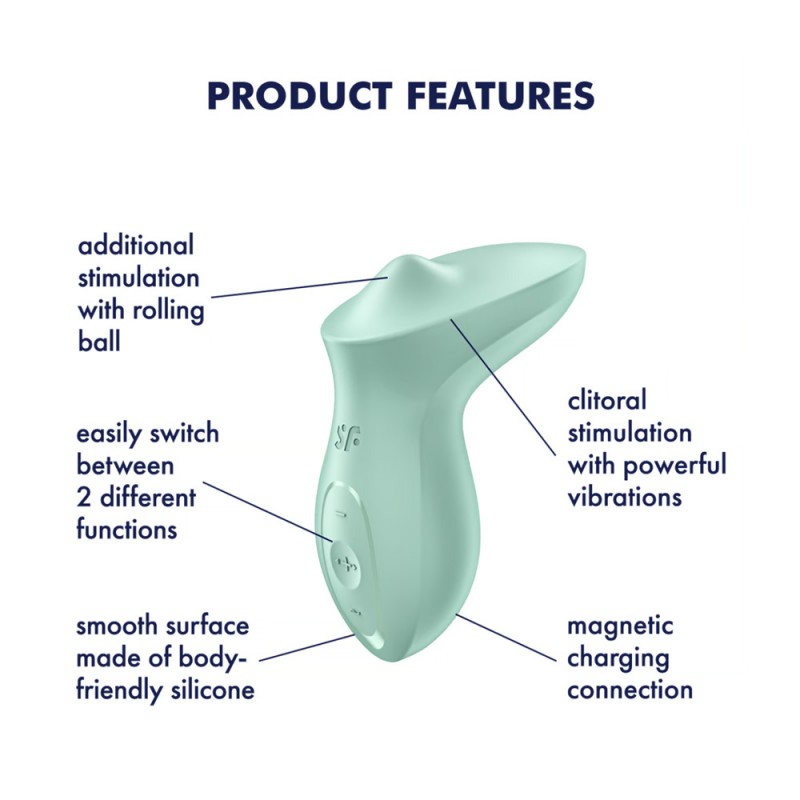 Satisfyer Exciterrr Clit Stimulator with Rolling Ball4