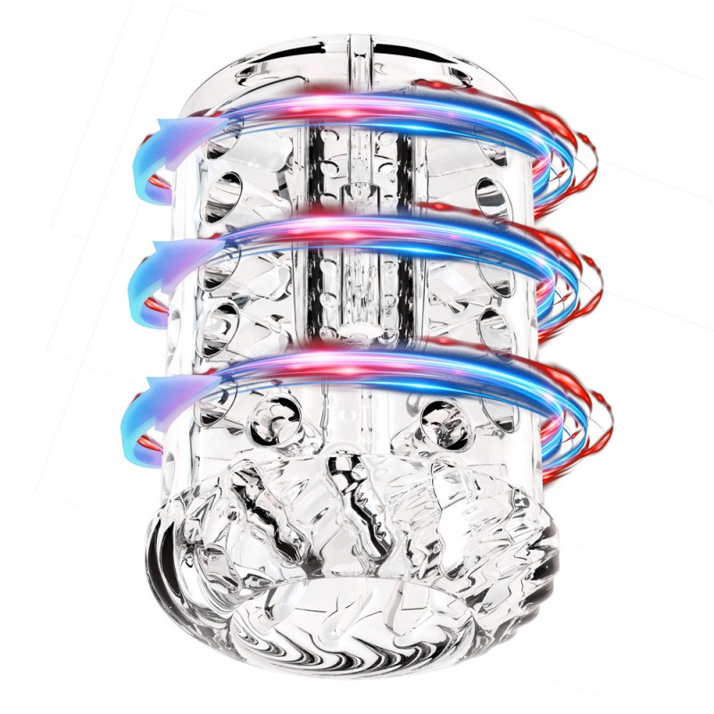 M For Men SpinMaster Pro Vibrating Stroking Automatic  MasturbatorM For Men SpinMaster Pro Vibrating Stroking Automatic  Masturb