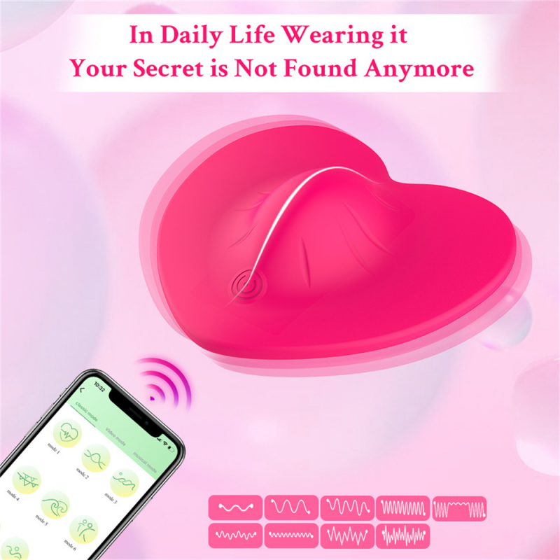 Vibrating Pad Female Masturbation Silicone Clitoral Stimulation