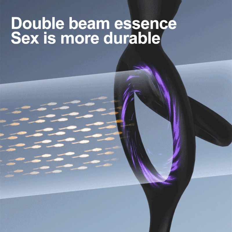 Vibrating Prostate Massager with Cock Ring with Remote6