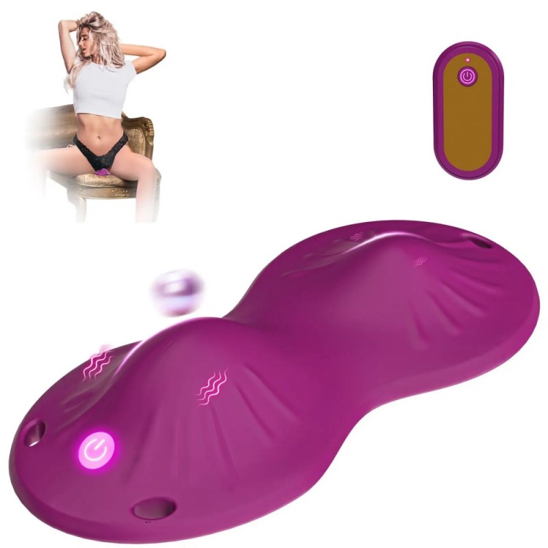 Mini Clitoral Vibrator Sex Pad Wireless Remote Control