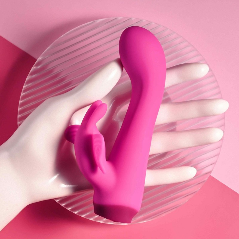 Butterfly Love Rabbit G-Spot Vibrator with Gem Button5