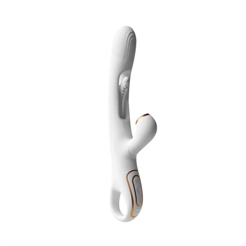 Clit Sucking Vibrator Flapping Rabbit Luxe Wand G Spot Sex Toy