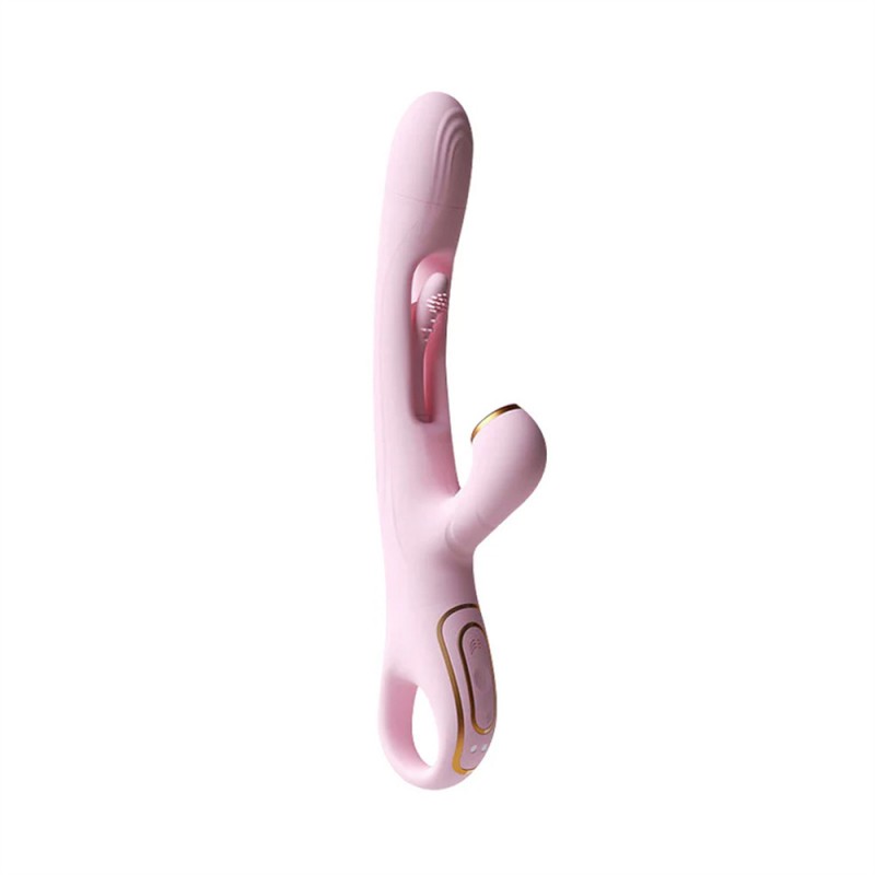 Clit Sucking Vibrator Flapping Rabbit Luxe Wand G Spot Sex Toy