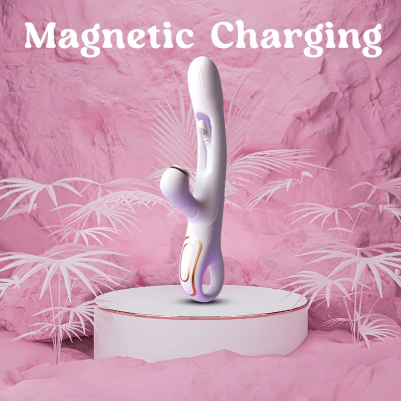 Clit Sucking Vibrator Flapping Rabbit Luxe Wand G Spot Sex ToyClit Sucking Vibrator Flapping Rabbit Luxe Wand G Spot Sex Toy