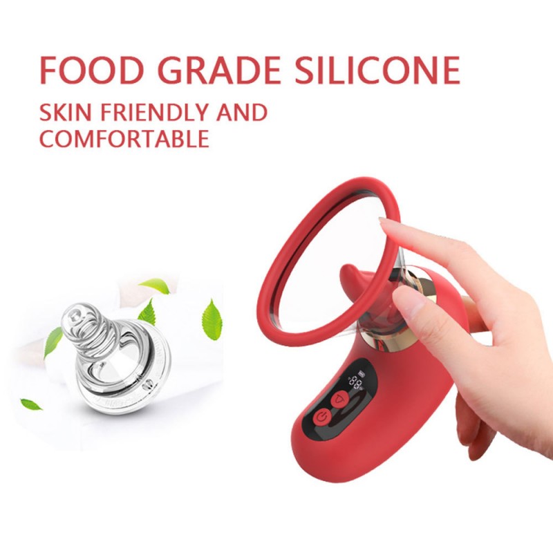 Nipple Stimulator Clitoral Tongue Licking Vibrator5