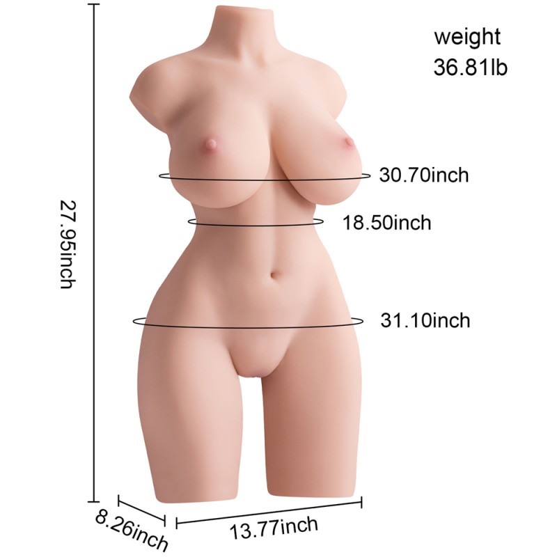 36.81LB Realistic Sex Doll Vibrating Male Masturbator6