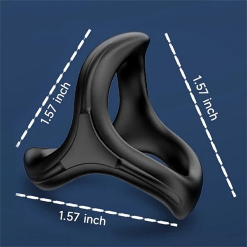 Cock Ring Cyclone Glans Sleeve Lock for Long Lasting Male Sex