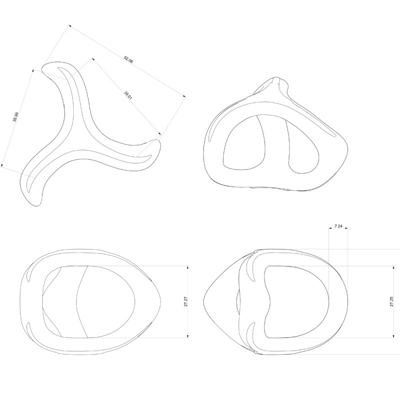 Cock Ring Cyclone Glans Sleeve Lock for Long Lasting Male Sex