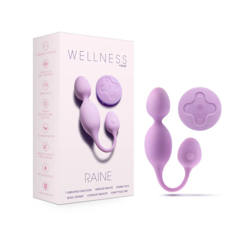 Blush Wellness Raine Kegel Ball Trainer Vibrator with Remote