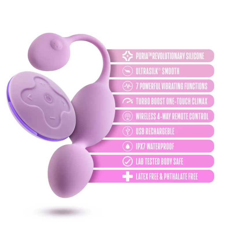 Blush Wellness Raine Kegel Ball Trainer Vibrator with Remote2