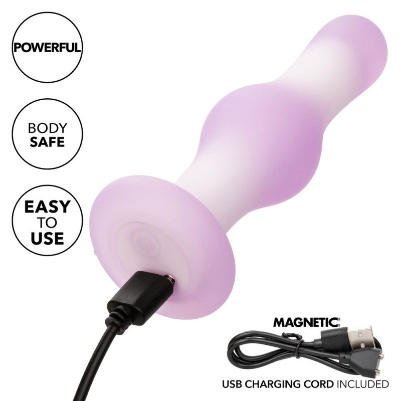 CalExotics Lavender Haze Bulb Probe Vibrating Anal Plug5