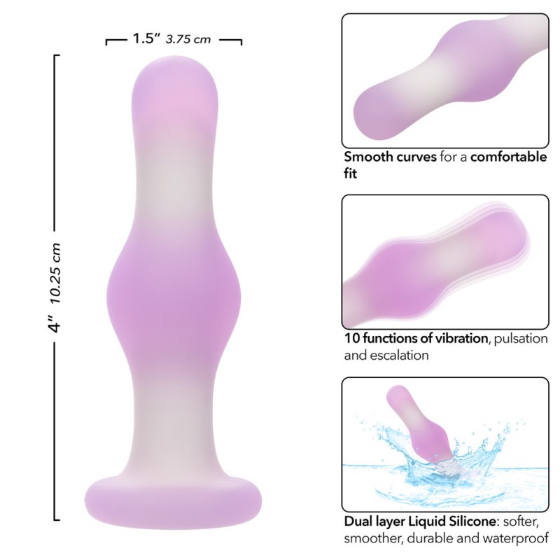 CalExotics Lavender Haze Bulb Probe Vibrating Anal Plug3