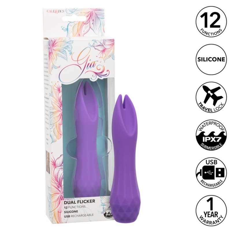 CalExotics Gia Dual Flicker G-Spot Vibrator