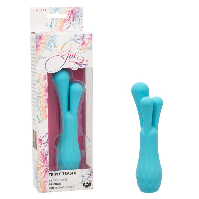 CalExotics Gia Triple Teaser Body & Clit Stimulator