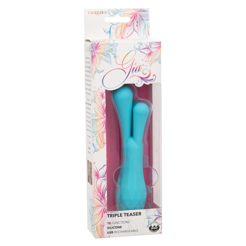 CalExotics Gia Triple Teaser Body & Clit Stimulator2