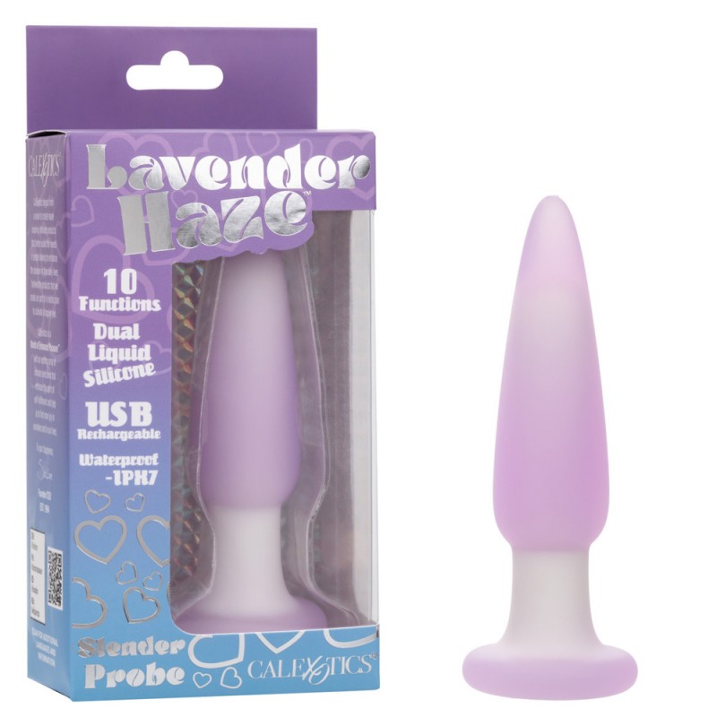 CalExotics Lavender Haze Slender Probe Anal Vibrator