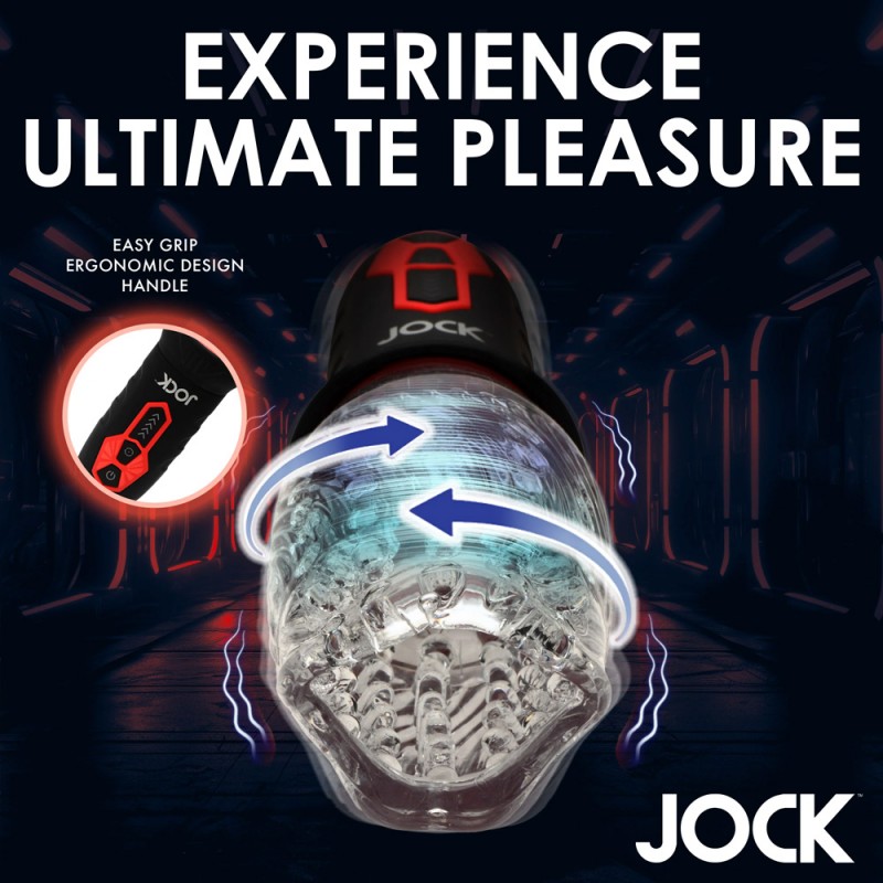Jock Rotating & Vibrating Male Masturbator5