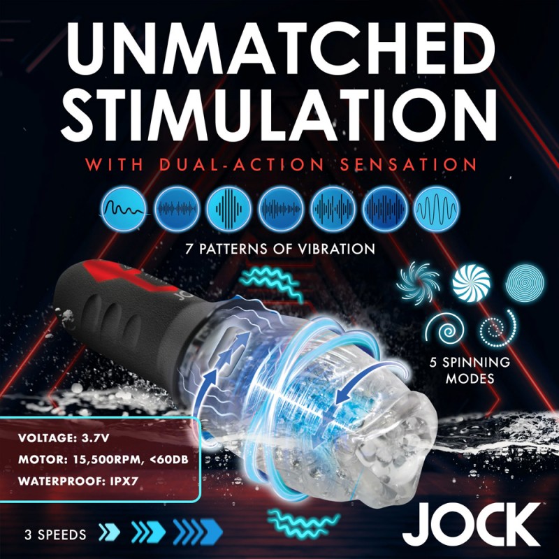 Jock Rotating & Vibrating Male Masturbator4