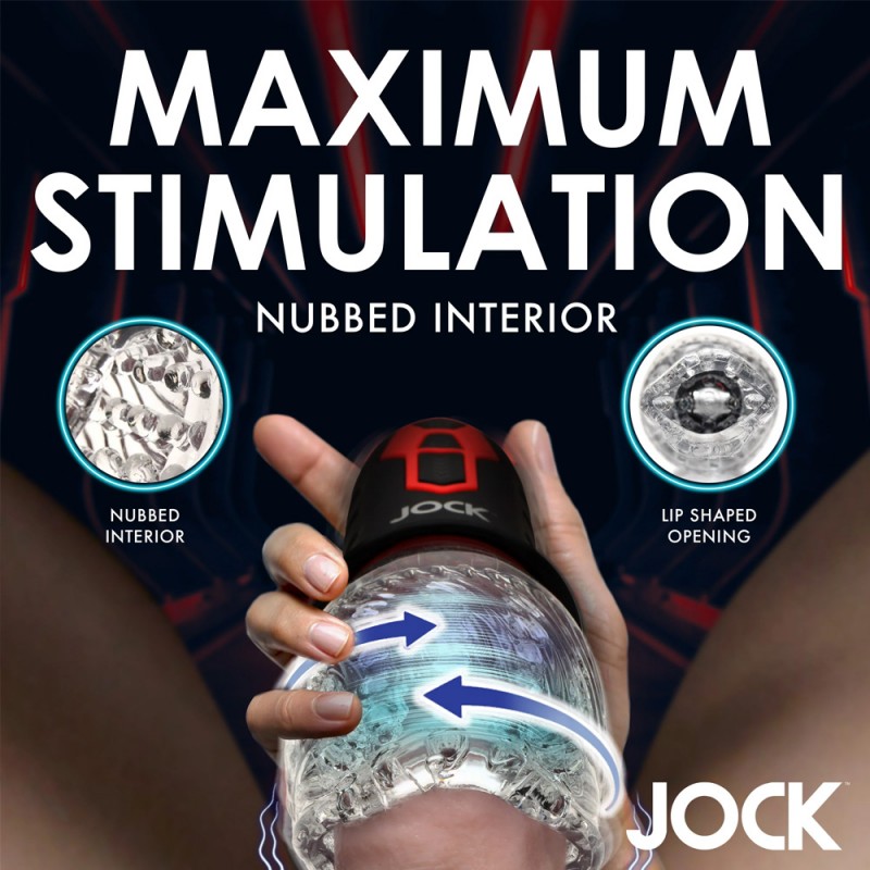 Jock Rotating & Vibrating Male Masturbator3