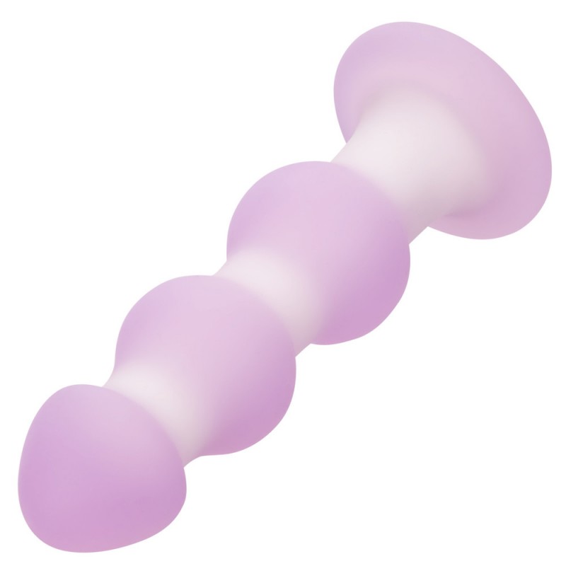 CalExotics Lavender Haze Beaded Probe Anal Bead Butt Plug