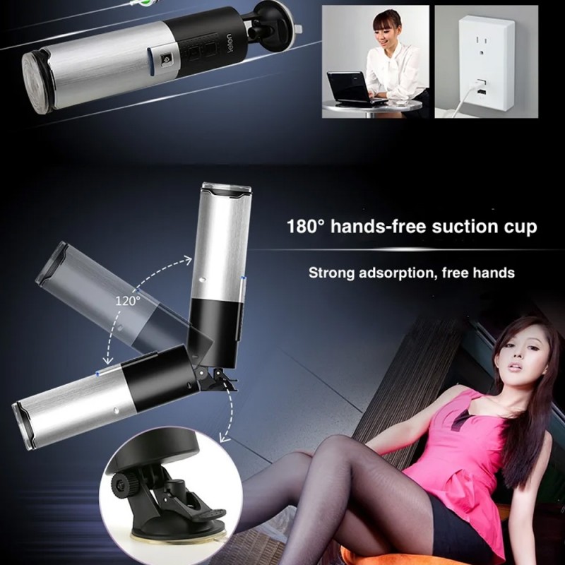 Leten X-9 Retractable Male Masturbator with Hands-Free Suction Cup2