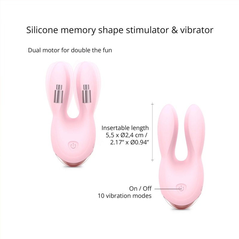 Love to Love Hear Me Rabbit Ears Clit Stimulator with LED Light2