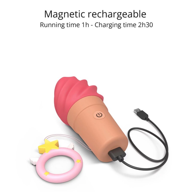 Love to Love Ice Cream Cone Clitoral Vibrator2