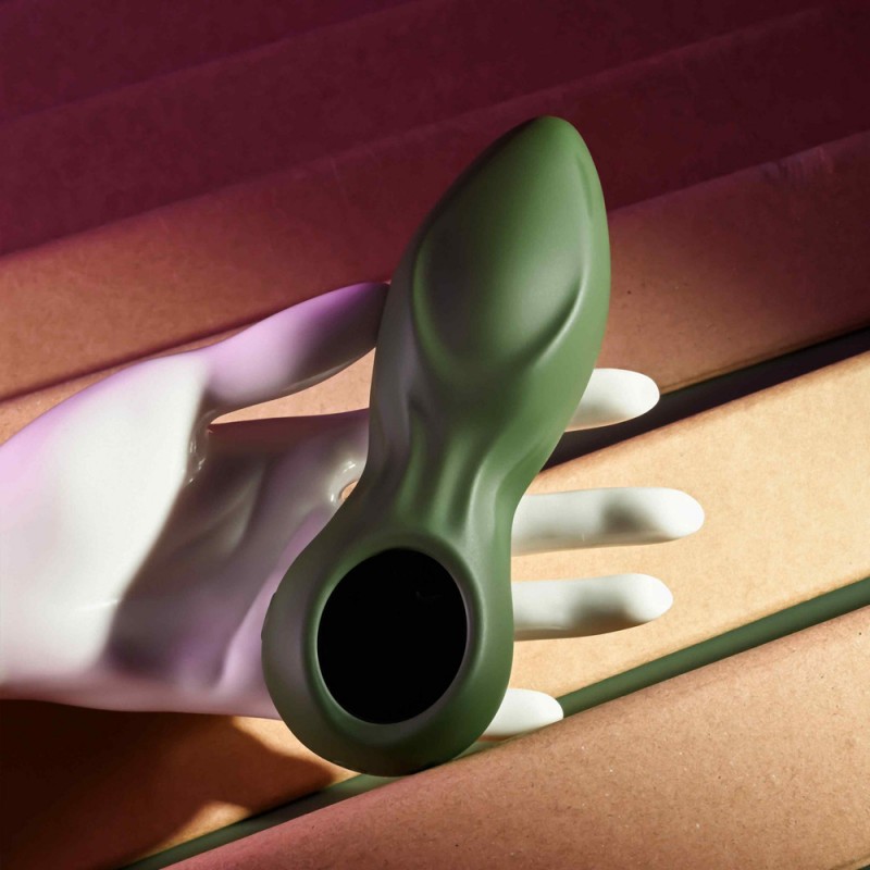 Gender X My Secret Garden Rechargeable Vibrating Anal Plug With Remote