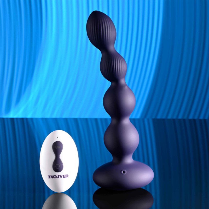 Pleasure Orbit Rotating & Vibrating Anal Beads with Remote6
