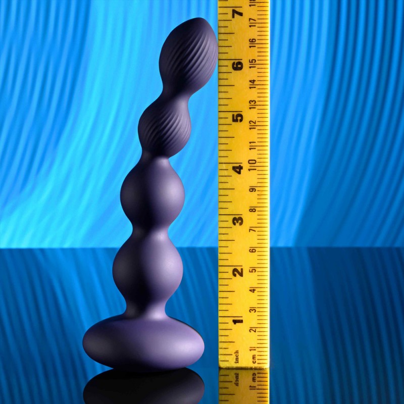 Pleasure Orbit Rotating & Vibrating Anal Beads with Remote3