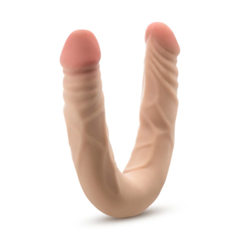 Blush Dr. Skin Plus 14 Inch Extra Long Double-Ended Dildo