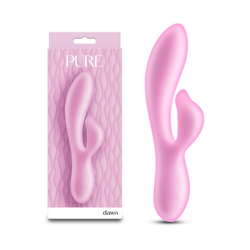 NS Novelties Pure Dawn Pink Rabbit Vibrator