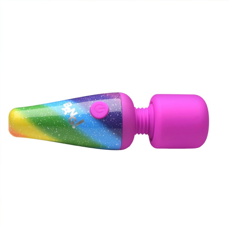 Bang! Rainbow Mini Powerful Silicone Wand