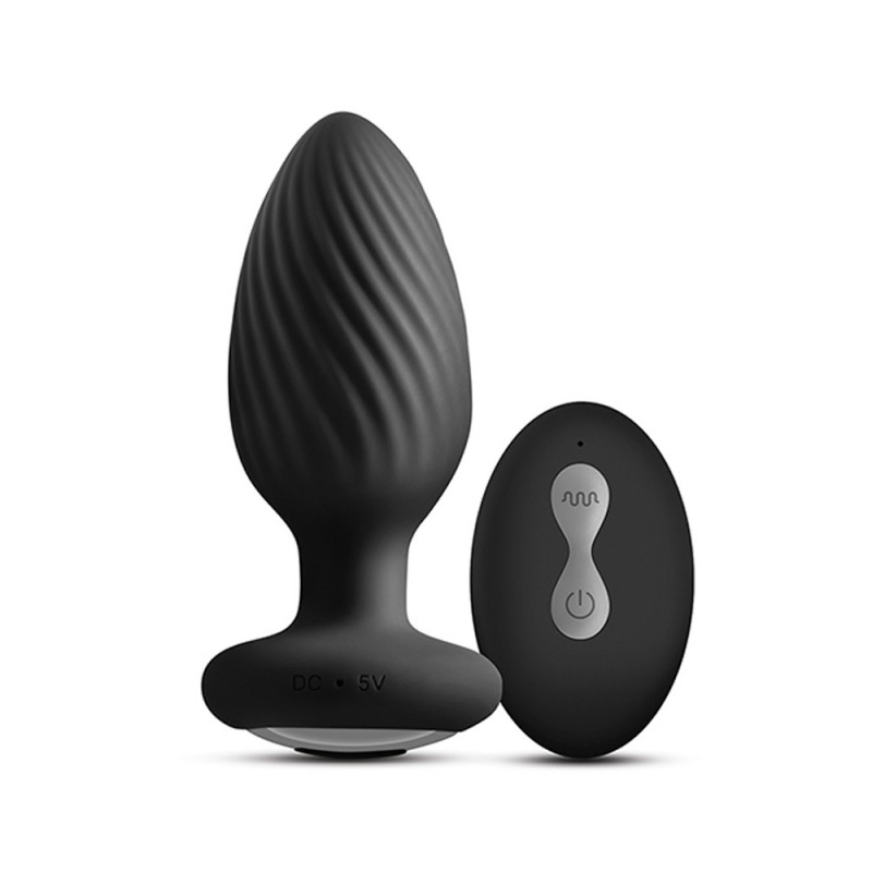 NS Novelties Renegade Alpine 2.0 Gyrating & Vibrating Butt Plug w/Remote