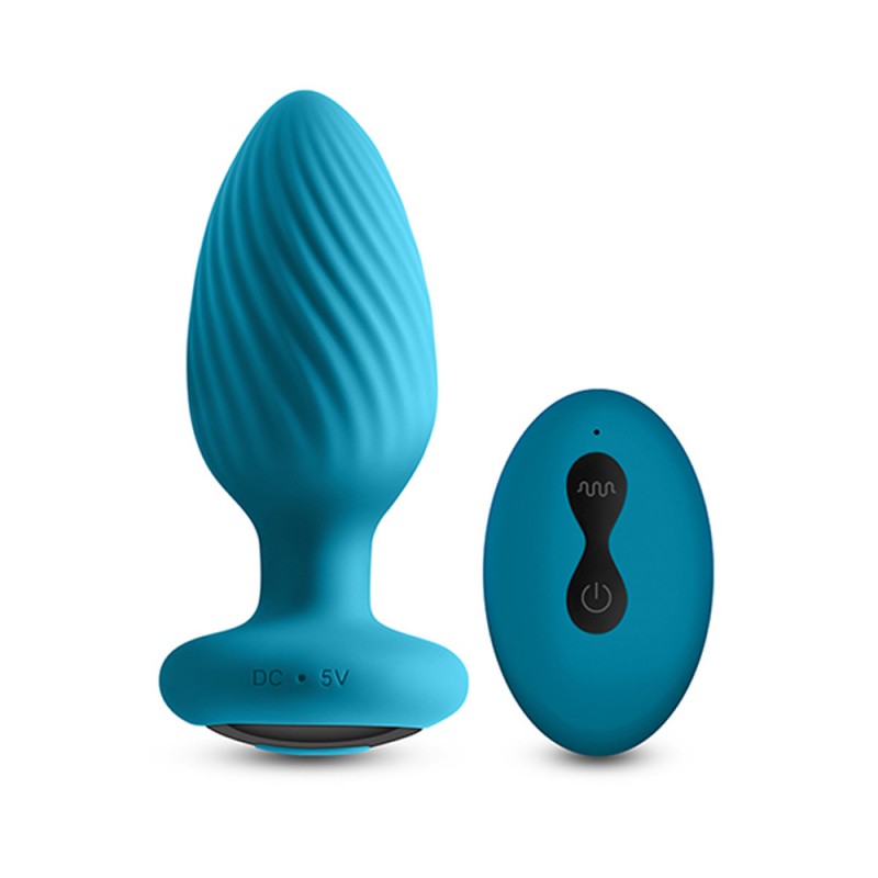 NS Novelties Renegade Alpine 2.0 Gyrating & Vibrating Butt Plug w/Remote