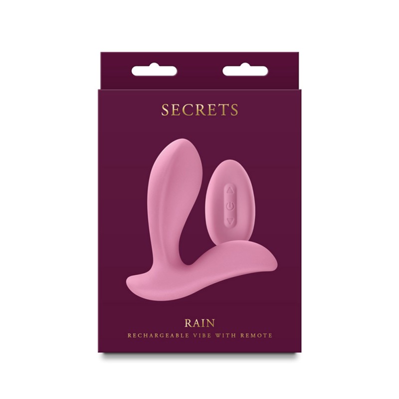 Secrets Rain G-spot Vibrator with Remote2