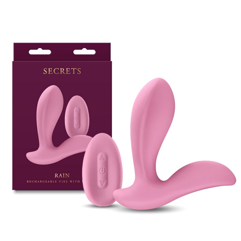 Secrets Rain G-spot Vibrator with Remote1