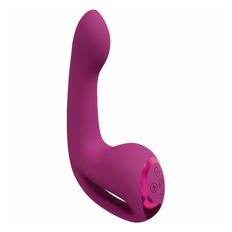 Shots Riko G-Spot Vibrator Triple Thumper with Finger Motion2