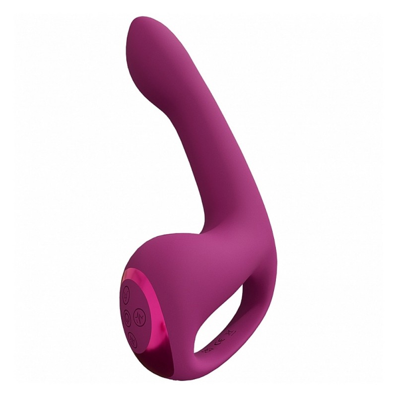 Shots Riko G-Spot Vibrator Triple Thumper with Finger Motion