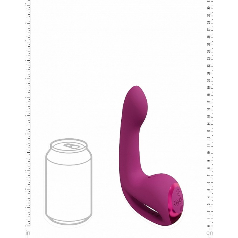 Shots Riko G-Spot Vibrator Triple Thumper with Finger Motion3