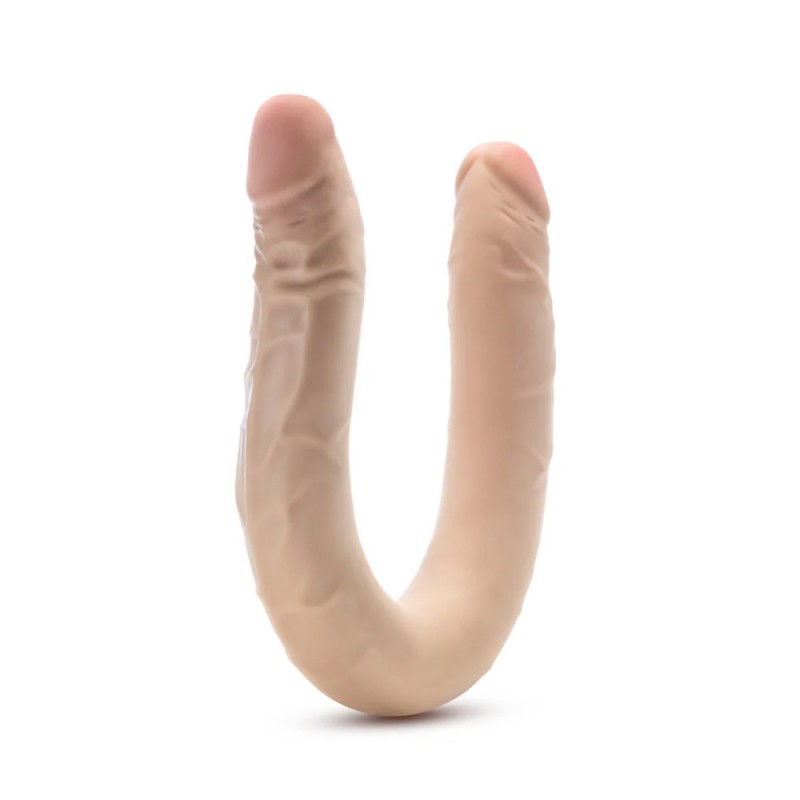 Blush Dr. Skin Plus 16.5 Inch Double Dong–Extra Long Double-Ended Dildo