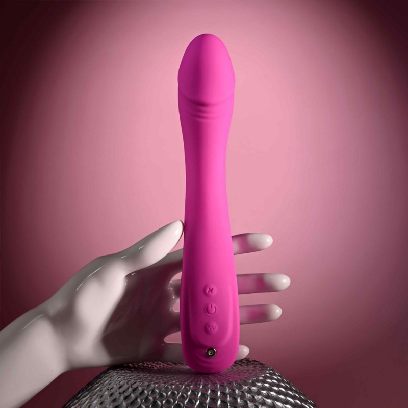 Evolved Novelties Sugar Rush G Spot Vibrator Silicone Dildo