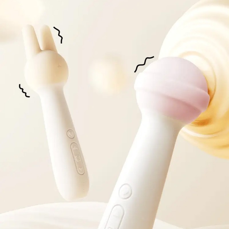 Svakom Aurora AV Wand Massager with 3 Head Covers6