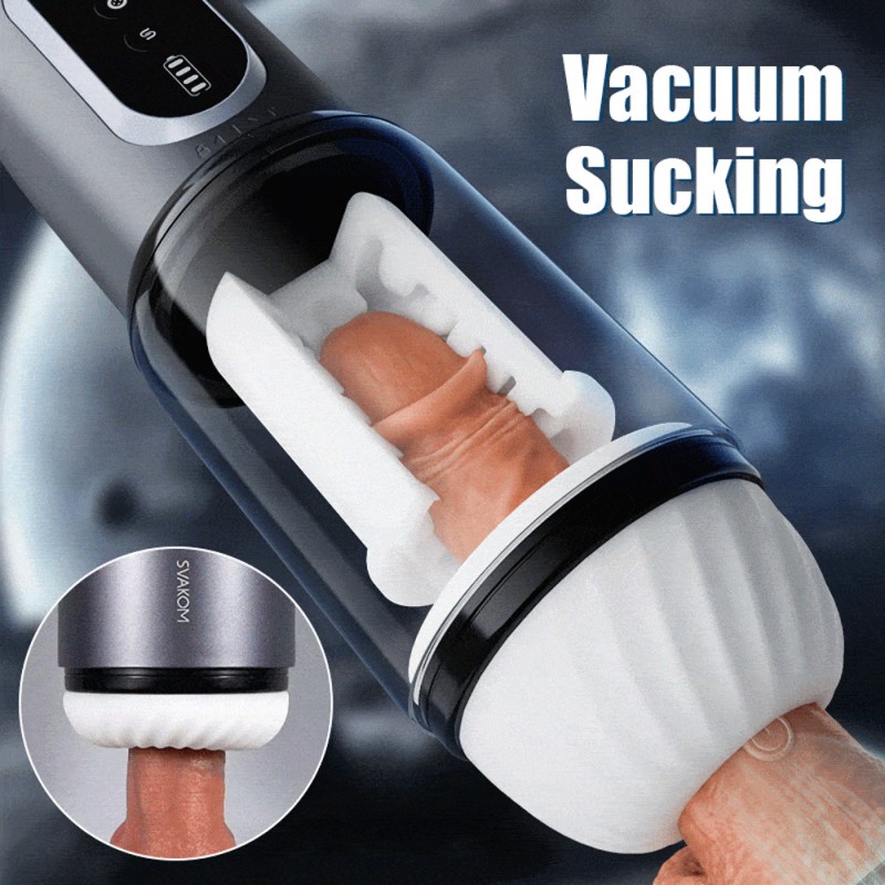 Svakom Thrusting & Rotating & Sucking Masturbator with Suction Cup5