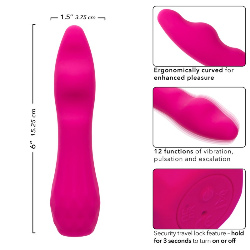 CalExotics Gia Curved Pleaser G-Spot Vibrator