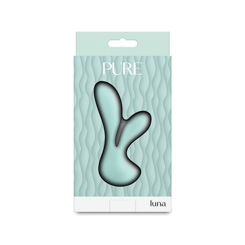 Pure Luna Dual-Layered Silicone Mini Rabbit Vibrator1