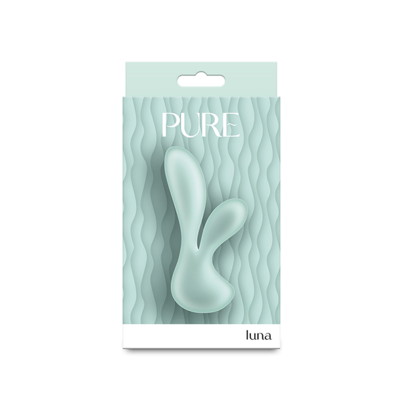 Pure Luna Dual-Layered Silicone Mini Rabbit Vibrator2